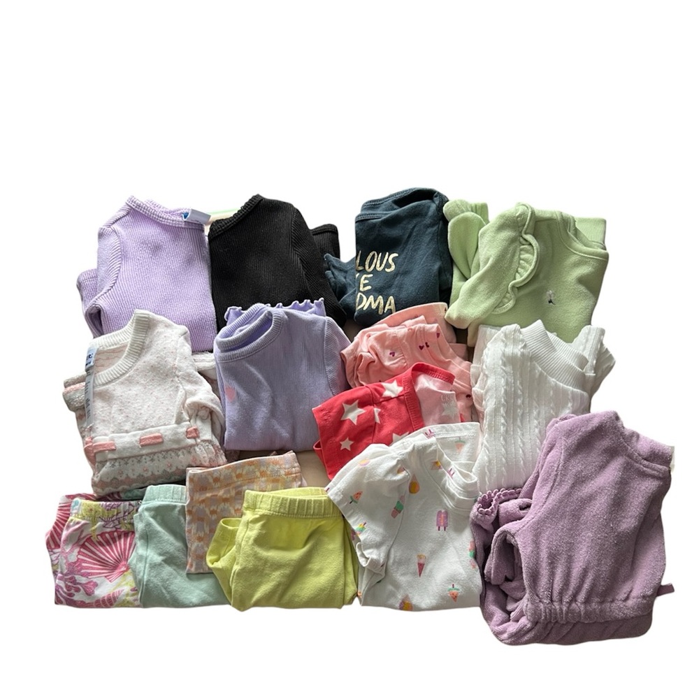 12 Month baby clothing bundle